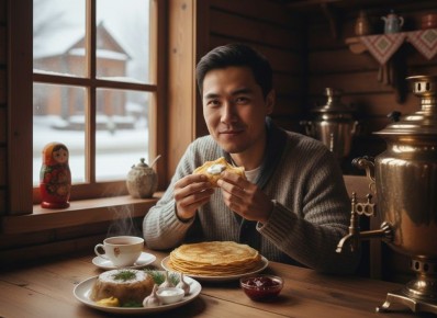 Тайские взгляды на русские традиции: необычной Масленицы