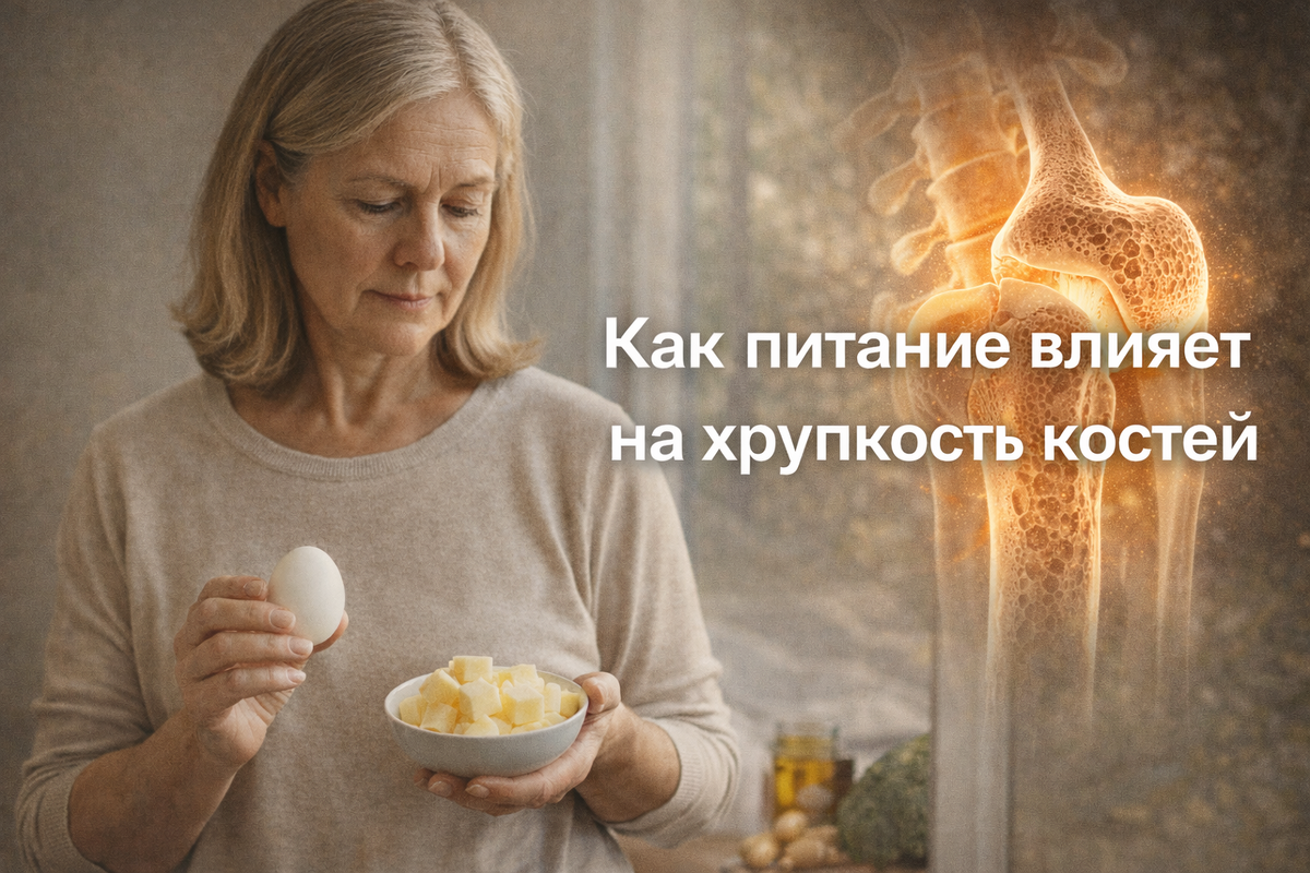Как питание формирует прочность костей