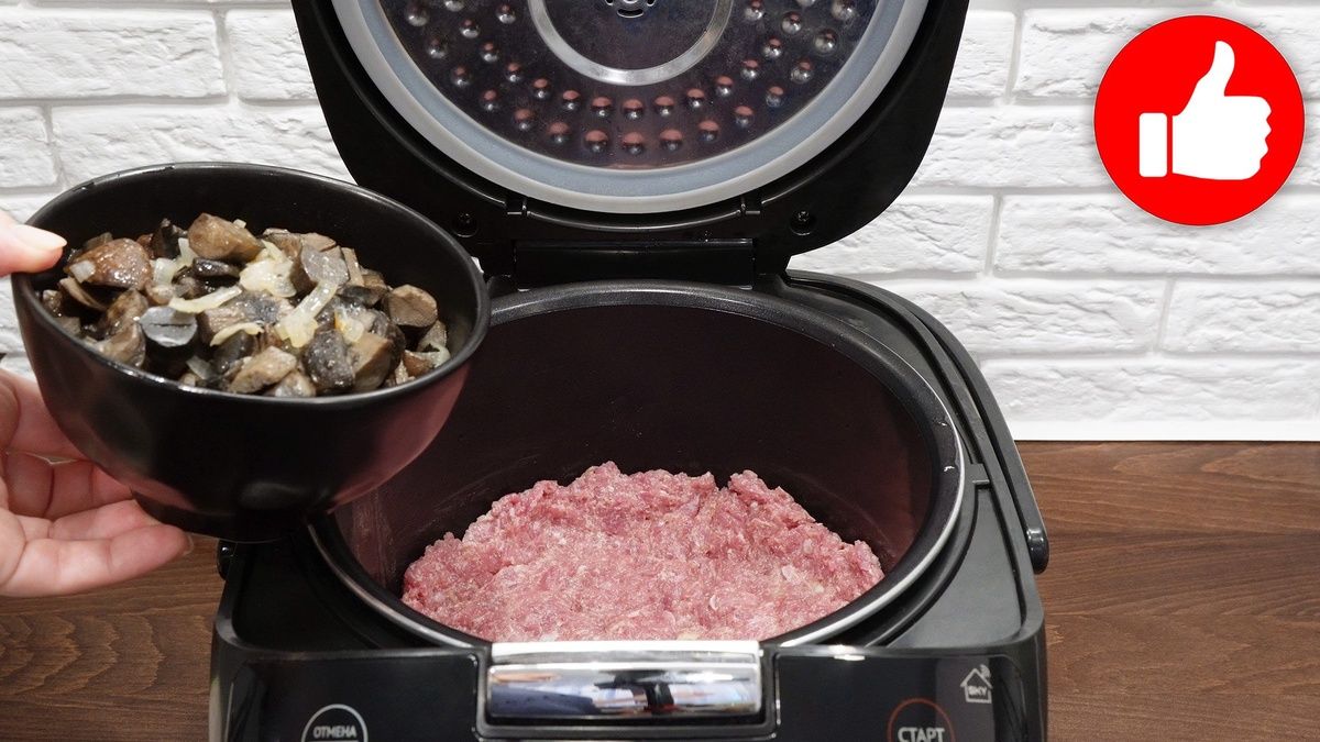 Необычная запеканка с фаршем и грибами: идеальный вариант для вашего обеда