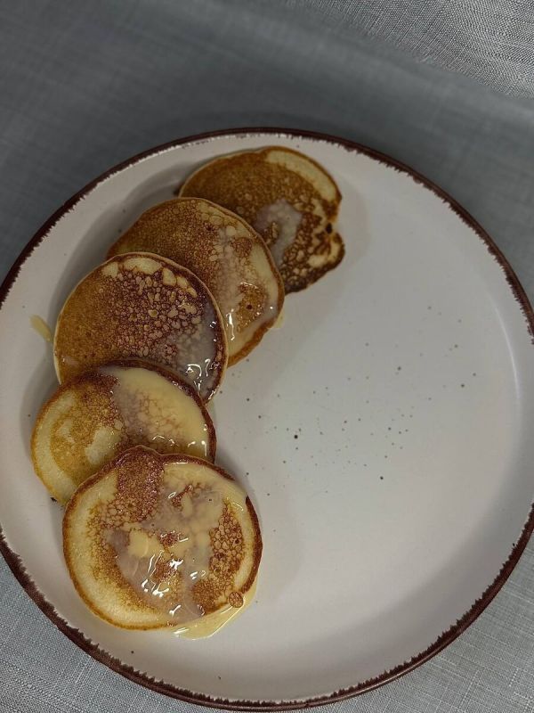 Нежные оладьи на биойогурте