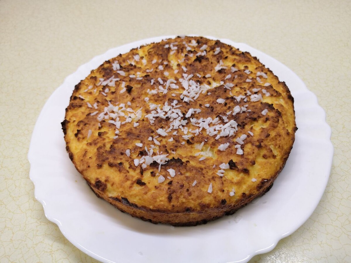 Всего 165 калорий на 100 грамм: Запеканка с кокосовым ароматом