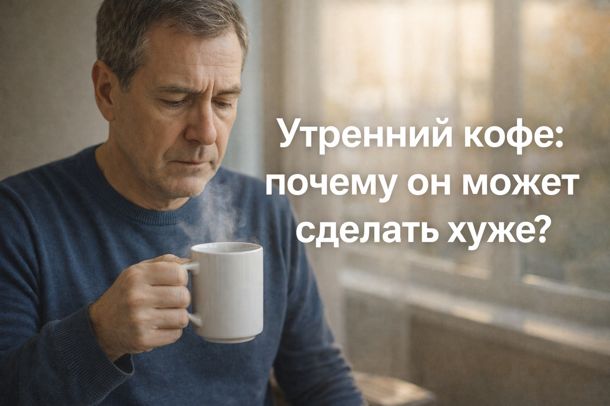 Почему утренний кофе может ухудшить самочувствие