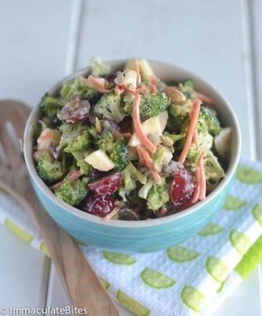 Яркий салат с брокколи для здоровья и радости