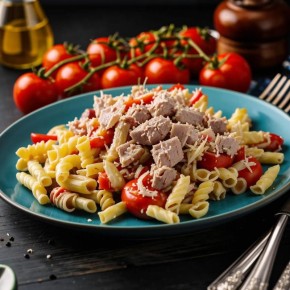 Паста с тунцом и помидорами: простой и вкусный рецепт для вашего обеда