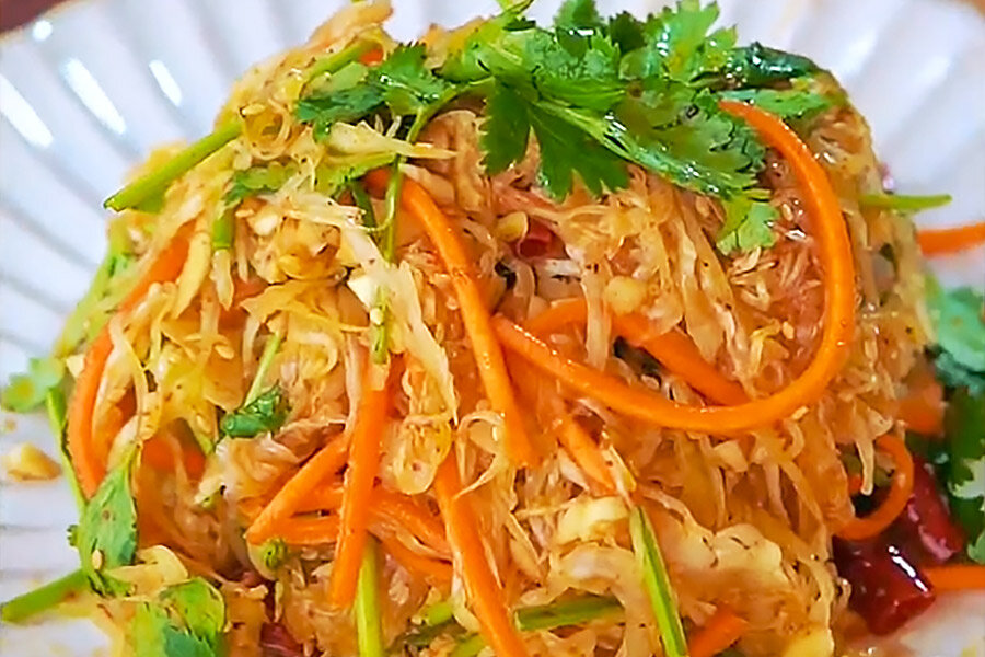 Салат с капустой: свежий и яркий вкус на вашем столе