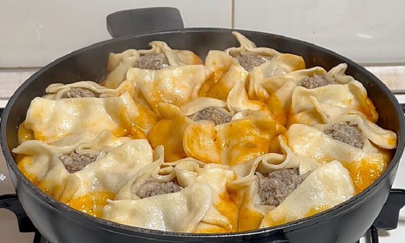 Секреты приготовления мантов на сковороде с ароматным подливом