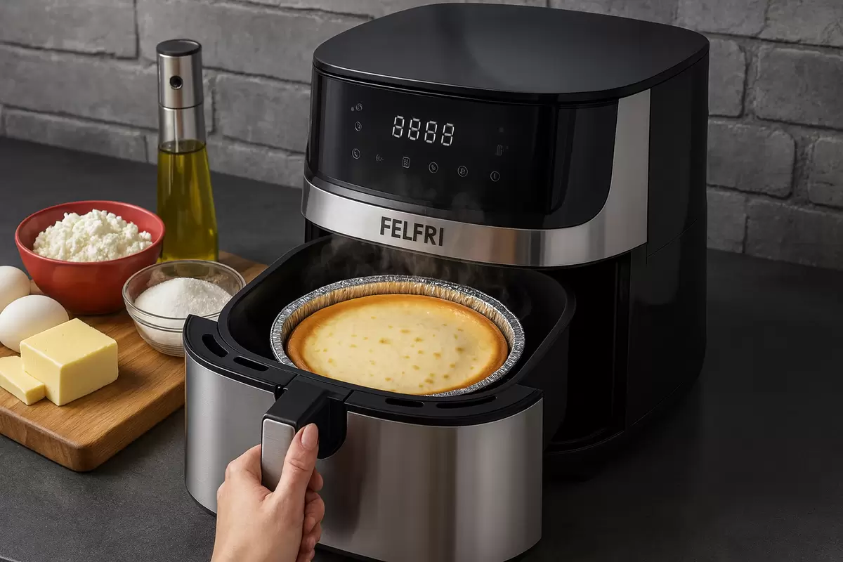 Нежный и легкий чизкейк: как приготовить вкусный десерт в аэрогриле