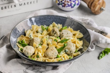 Паста «Манхэттен»: как приготовить восхитительные фрикадельки с голубым сыром