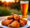 Идеальный шашлык: куриные крылышки под холодное пиво