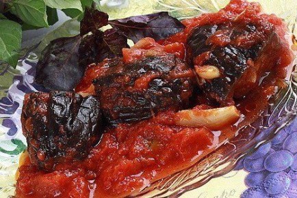Как приготовить закуску из баклажанов по-армянски