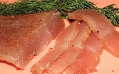 Как приготовить сыровяленые куриные грудки «О-ля-ля»