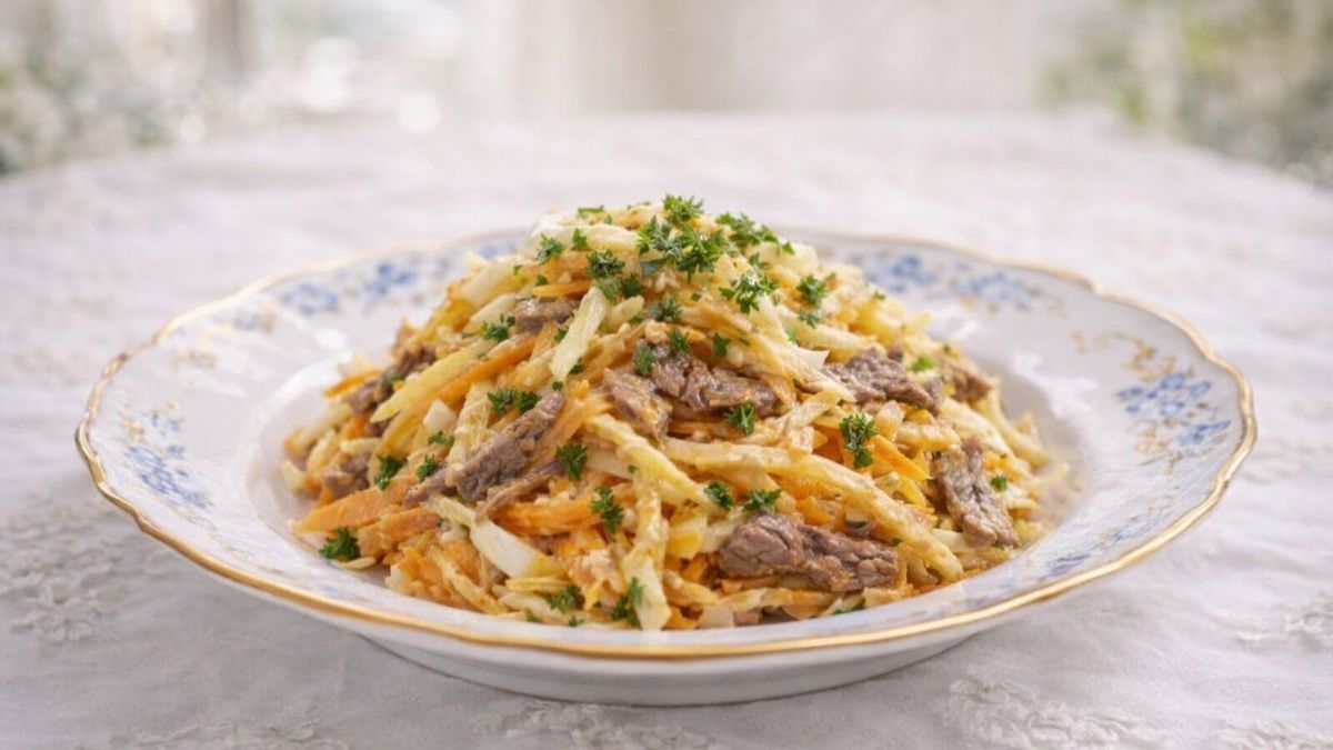 Салат Клязьма: советская классика с характером